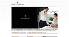 Desktop Screenshot of beautyarsenal.com
